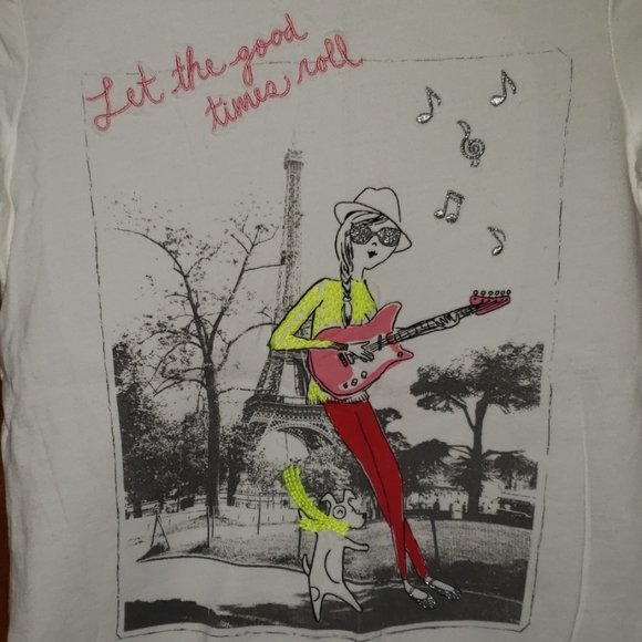 🆕️w/o tags Girl's Fabulous Top Spring/Fall - Picture 2 of 6